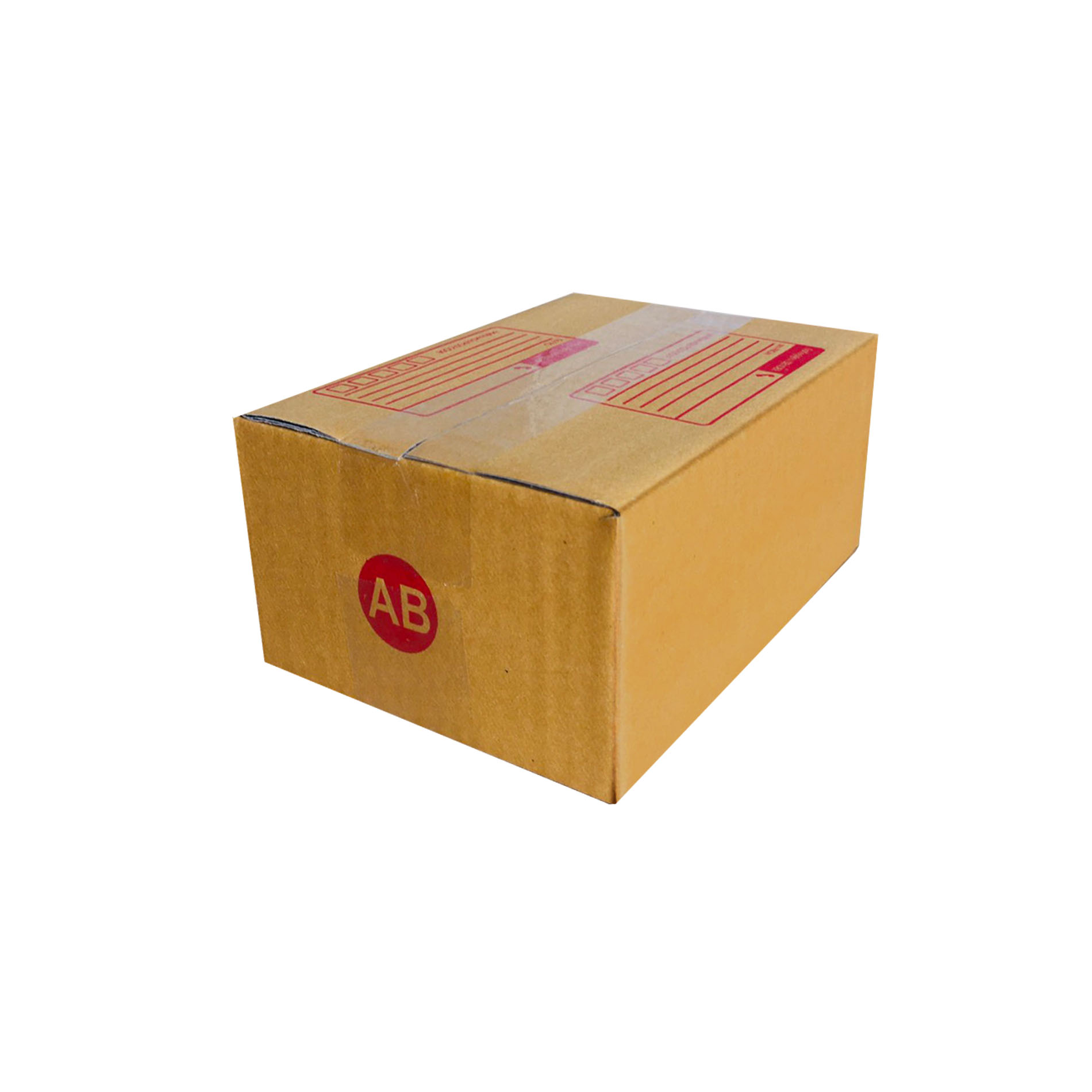 กล่องไปรษณีย์ เบอร์ AB ขนาด 14×20×12 ซม. กล่องพัสดุฝาชน